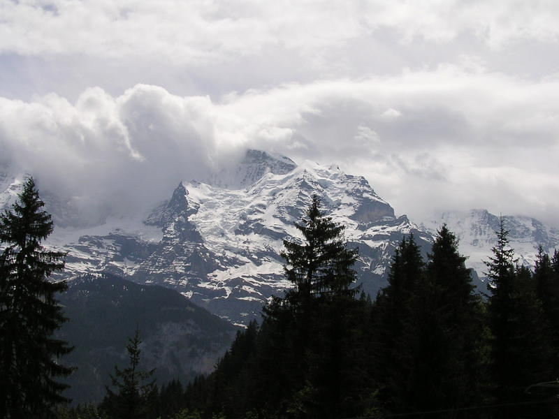 0418 Grütschalp - Bernské Alpy, Jungfrau.JPG