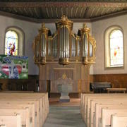 0406 Grindelwald - protestanský kostel, interiér.JPG