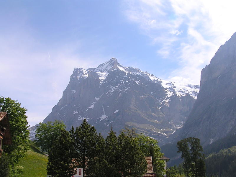 0401 Grindelwald - Bernské Alpy, Eiger.JPG