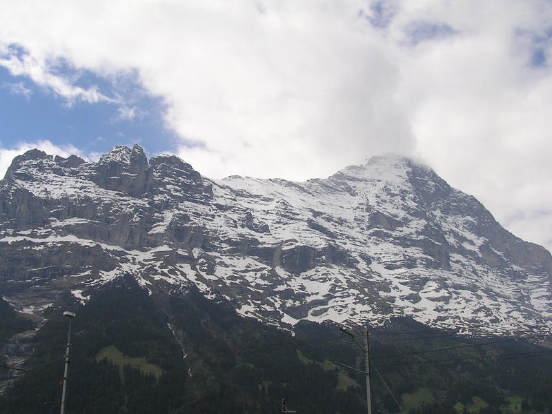 0394 Grindelwald - Bernské Alpy, Eiger.JPG