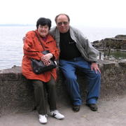 0028 Ženevské jezero, táta a máma.JPG