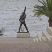 0032 Freddie Mercury - socha, Montreux u Ženevského jezera.JPG