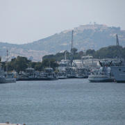 Pohled do vojenského přístavu