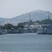 Pohled do vojenského přístavu