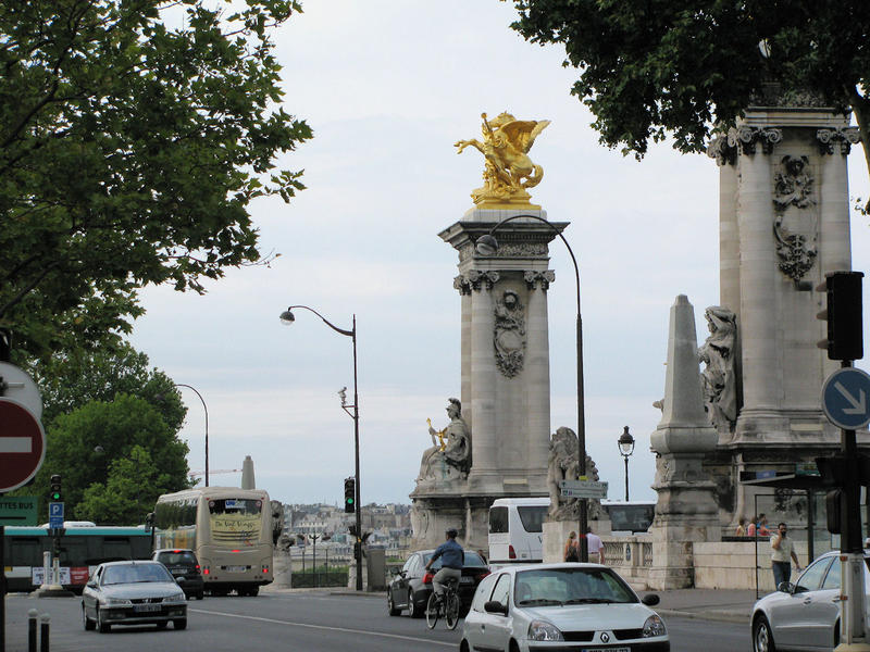 Vjezd na most Alexandra III
