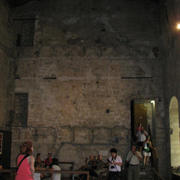 Stěna papažských místností
