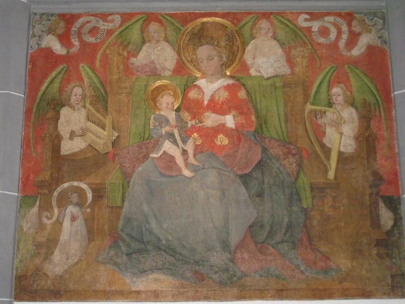 057 D_sseldorf - Lambertus-Basilika_ freska madony.JPG