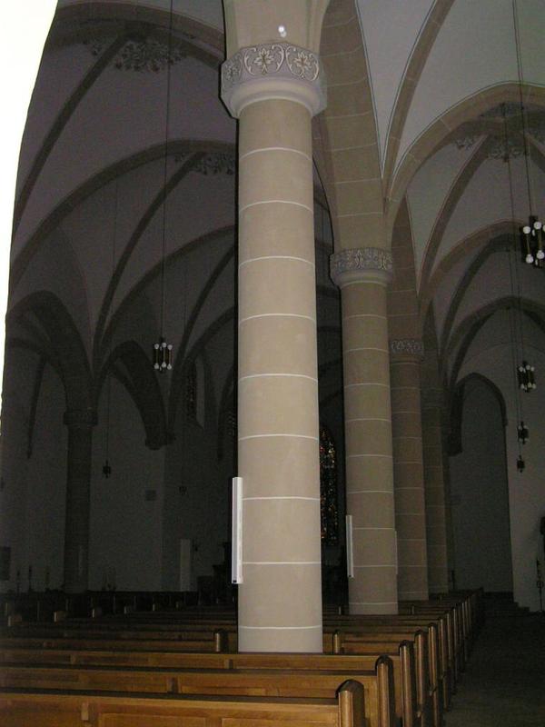 063  Hamm - Pfarrkirche St_ Agnes _farn_ kostel sv_ Agnes__ interi_r.JPG