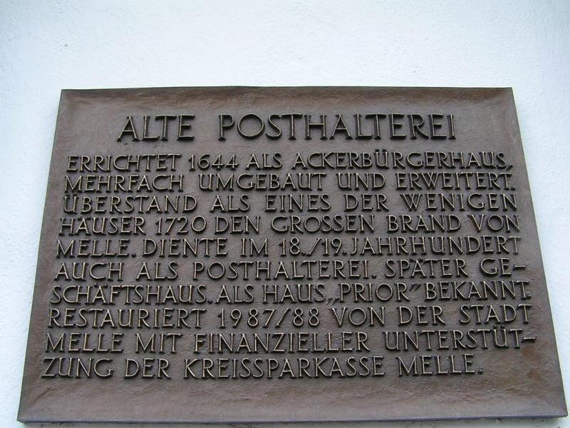 049 Melle - Alte Posthalterei_ info tabulka.JPG